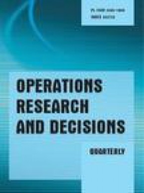 Operations Research And Decisions杂志