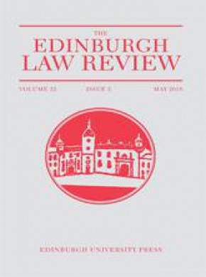 Edinburgh Law Review杂志