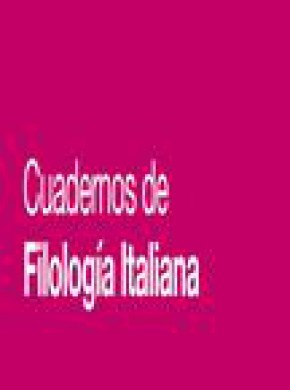 Cuadernos De Filologia Italiana杂志