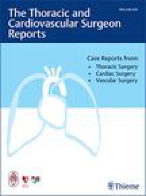 Thoracic And Cardiovascular Surgeon Reports杂志