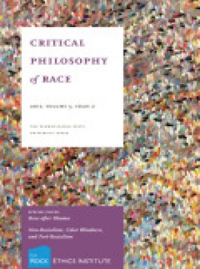 Critical Philosophy Of Race杂志