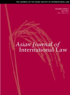 Asian Journal Of International Law杂志