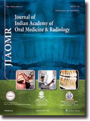 Journal Of Indian Academy Of Oral Medicine And Radiology杂志