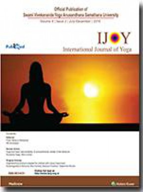 International Journal Of Yoga杂志