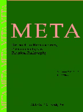 Meta-research In Hermeneutics Phenomenology And Practical Philosophy杂志