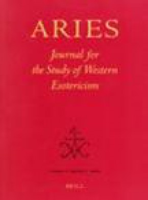 Aries-journal For The Study Of Western Esotericism杂志