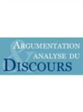 Argumentation Et Analyse Du Discours杂志