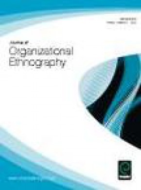 Journal Of Organizational Ethnography杂志