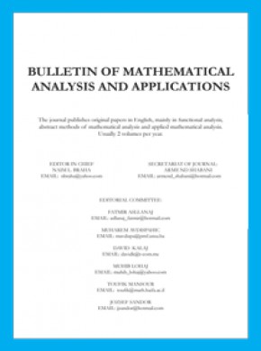 Bulletin Of Mathematical Analysis And Applications杂志