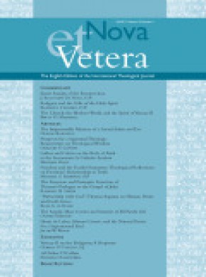 Nova Et Vetera-english Edition杂志