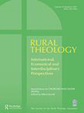 Rural Theology-international Ecumencial And Interdisciplinary Perspectives杂志