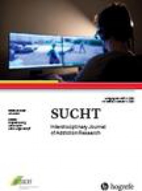 Sucht-zeitschrift Fur Wissenschaft Und Praxis杂志