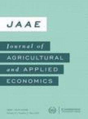 Journal Of Agricultural And Applied Economics杂志