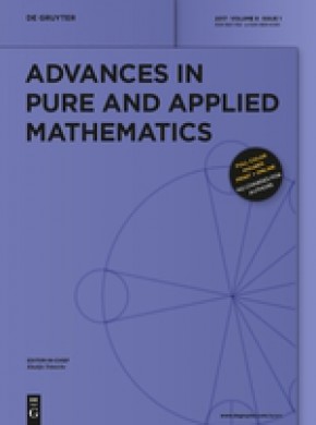 Advances In Pure And Applied Mathematics杂志