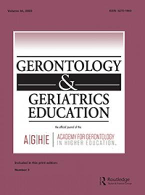 Gerontology & Geriatrics Education杂志