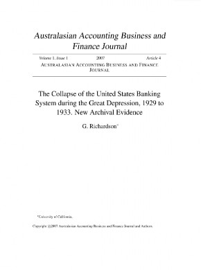 Australasian Accounting Business And Finance Journal