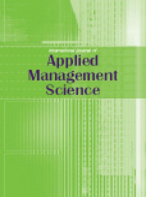 International Journal Of Applied Management Science杂志