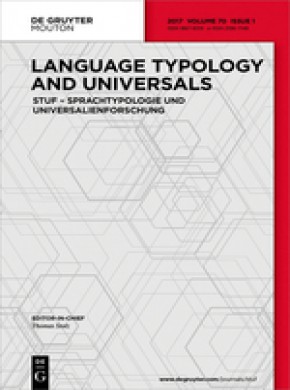 Stuf-language Typology And Universals杂志