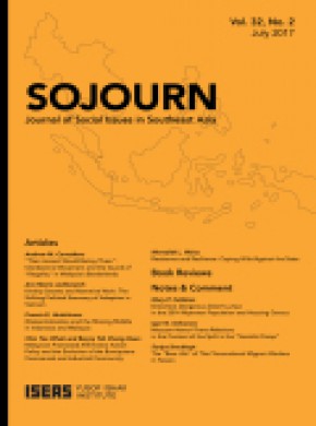 Sojourn-journal Of Social Issues In Southeast Asia杂志