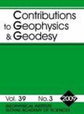 Contributions To Geophysics And Geodesy杂志