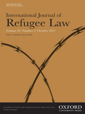 International Journal Of Refugee Law杂志