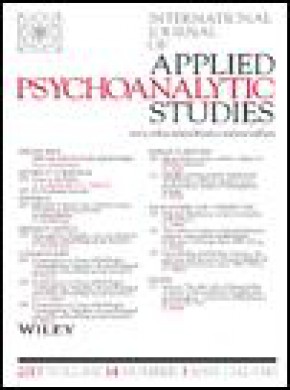 International Journal Of Applied Psychoanalytic Studies杂志