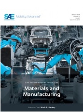 Sae International Journal Of Materials And Manufacturing杂志