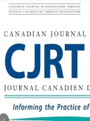 Canadian Journal Of Respiratory Therapy杂志