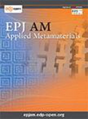 Epj Applied Metamaterials杂志