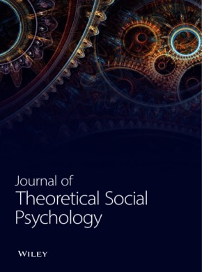 Journal Of Theoretical Social Psychology杂志