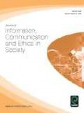 Journal Of Information Communication & Ethics In Society杂志