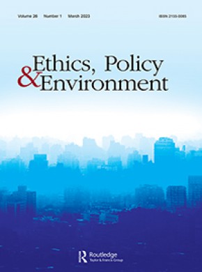 Ethics Policy & Environment杂志