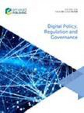 Digital Policy Regulation And Governance杂志