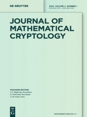 Journal Of Mathematical Cryptology杂志