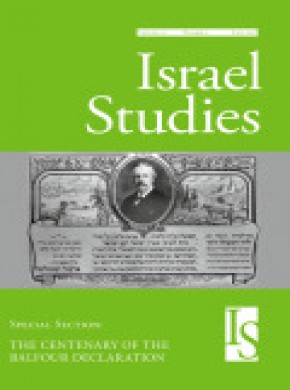 Israel Studies杂志