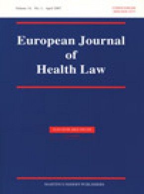 European Journal Of Health Law杂志