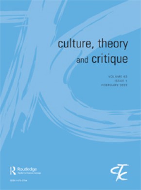 Culture Theory And Critique杂志