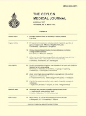 Ceylon Medical Journal杂志