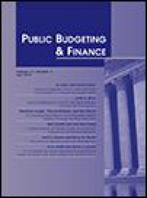 Public Budgeting And Finance杂志