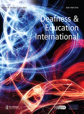 Deafness & Education International杂志