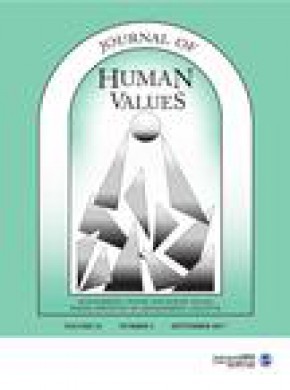 Journal Of Human Values杂志