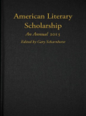 American Literary Scholarship杂志