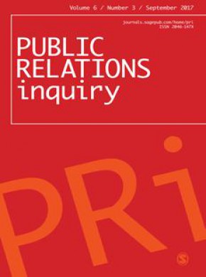 Public Relations Inquiry杂志