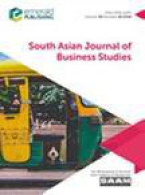 South Asian Journal Of Business Studies杂志