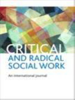 Critical And Radical Social Work杂志