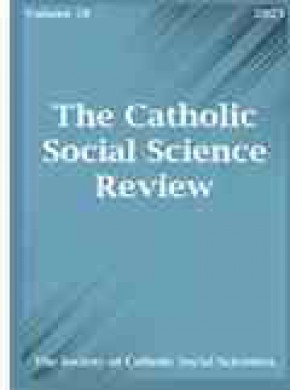 Catholic Social Science Review杂志