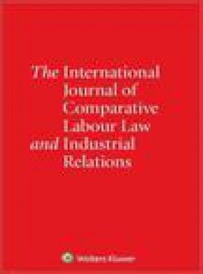 International Journal Of Comparative Labour Law And Industrial Relations杂志