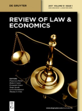 Review Of Law & Economics杂志