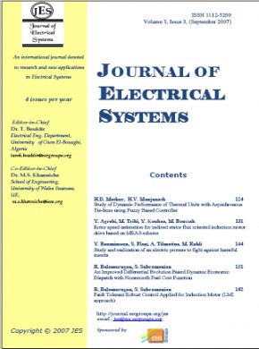 Journal Of Electrical Systems杂志