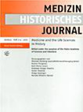 Medizinhistorisches Journal杂志